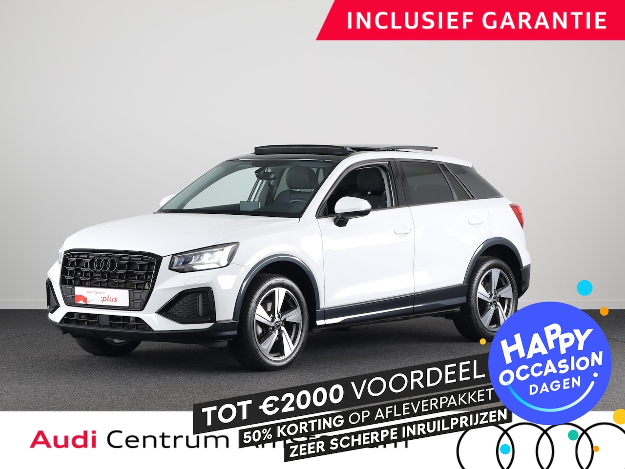 Audi Q2 - 35 TFSI Advanced edition 150 PK Automaat | Panorama dak | Zwart optiek | Adaptieve cruise - AutoWereld.nl