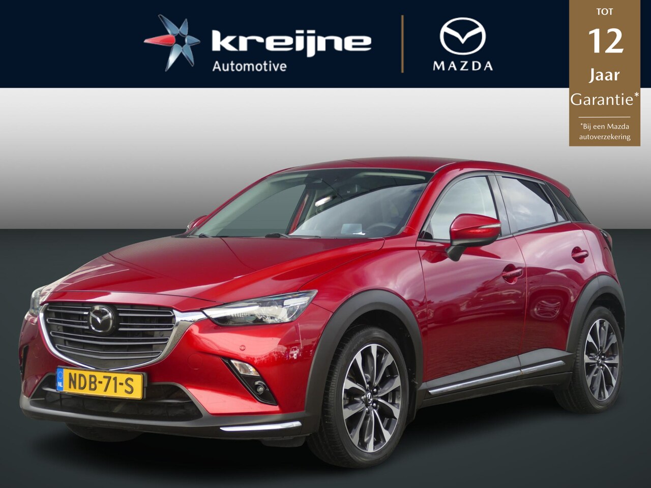 Mazda CX-3 - 2.0 SkyActiv-G 120 GT-M | Trekhaak | Adapt. cruise | Half leder | Rijklaarprijs! - AutoWereld.nl