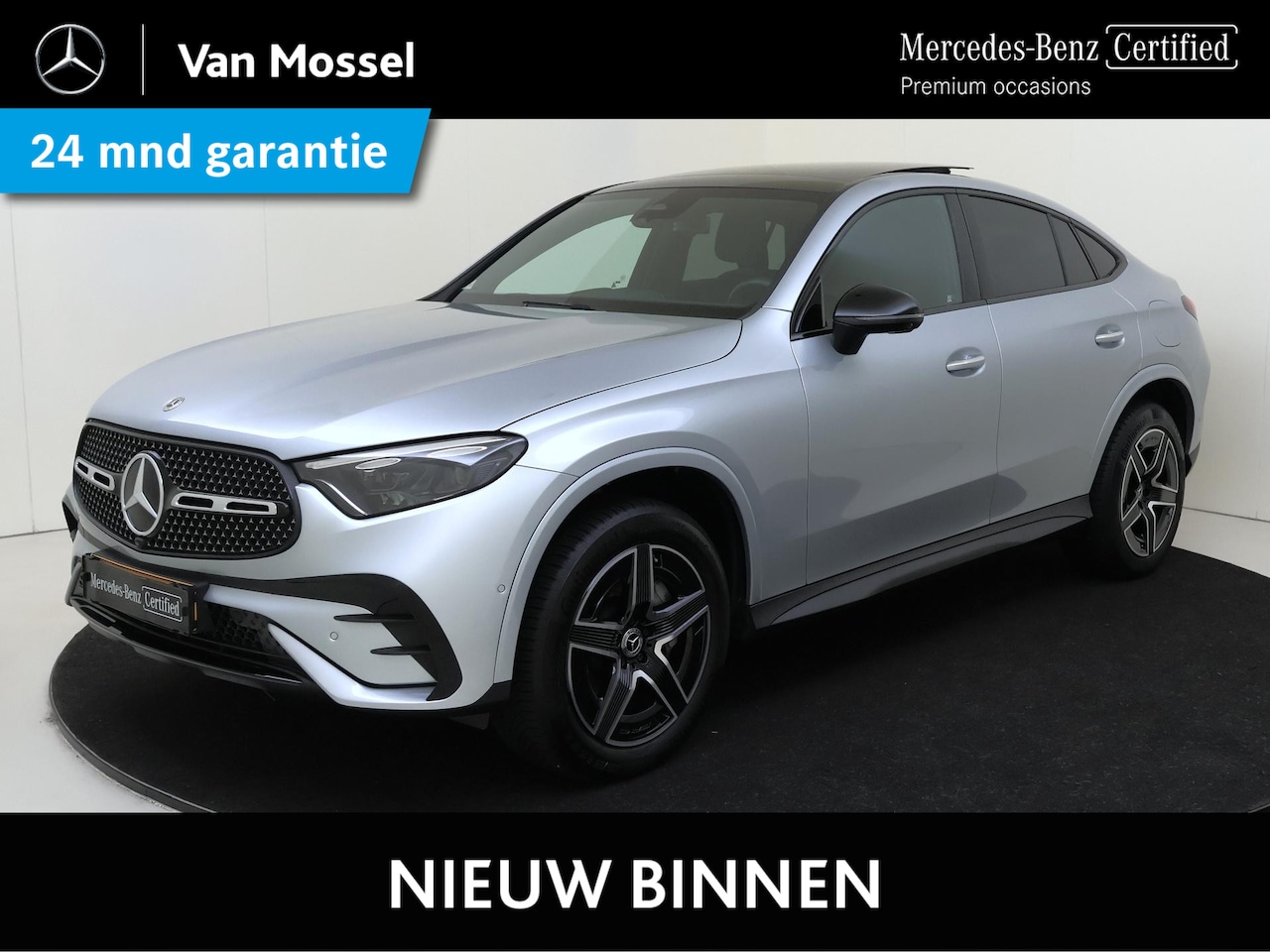 Mercedes-Benz GLC-klasse Coupé - 300e 4MATIC AMG Line / Panoramadak/ 19 inch/ Sfeerverlichting/ El. Trekhaak - AutoWereld.nl