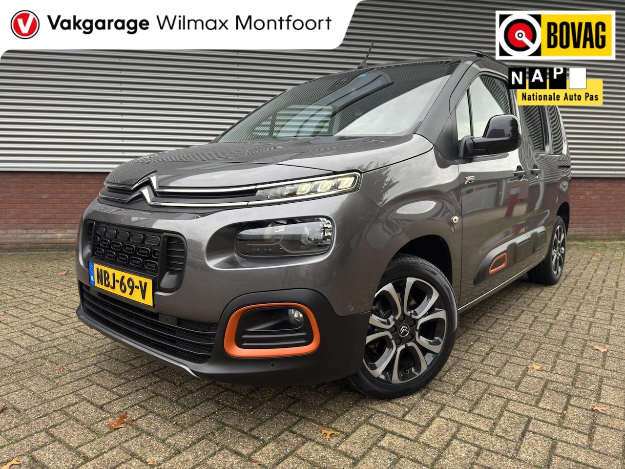 Citroën Berlingo XL - 1.2 PureTech Shine|XTR|AUT|Camera|Cruise|Navi|Carplay|HUD|Keyless| - AutoWereld.nl