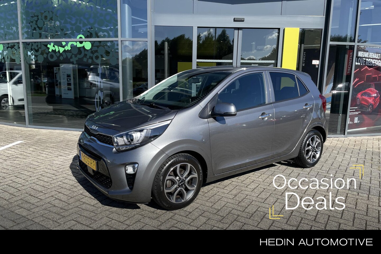 Kia Picanto - 1.0 DPi DynamicPlusLine | Navigatie | Camera | Fabrieksgarantie | Cruise control | - AutoWereld.nl