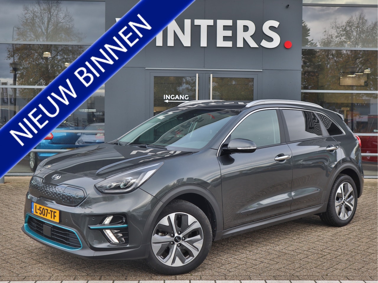 Kia e-Niro - DynamicPlusLine 64 kWh Leder | Schuifdak | Stoelverwarming | LED | tot 10 jaar Garantie! - AutoWereld.nl