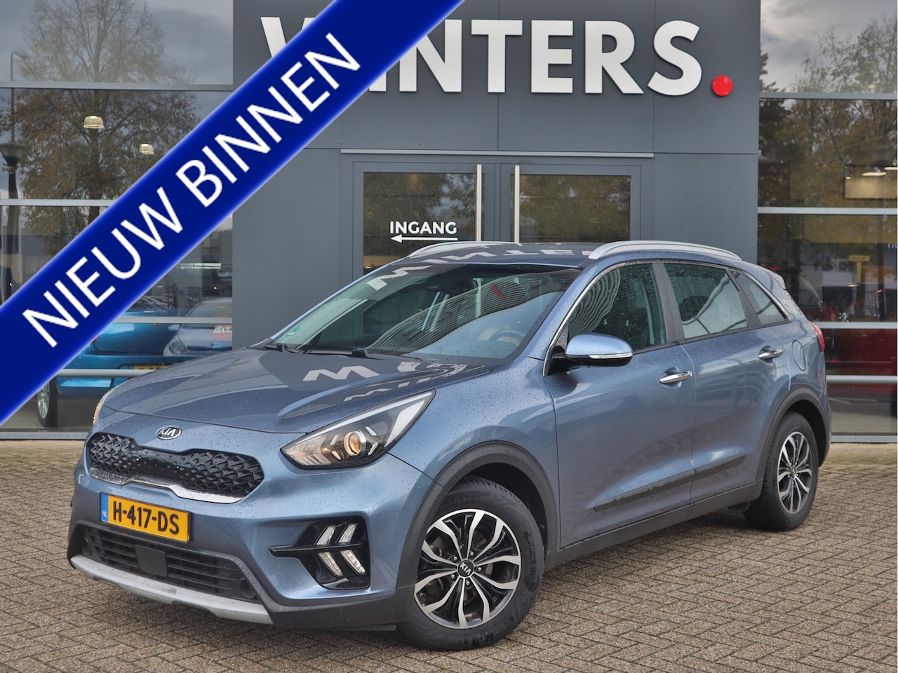 Kia Niro - 1.6 GDi Hybrid DynamicLine | ECC-Airco | Cr. Control | Camera | Navigatie | Tot 10jr. Gara - AutoWereld.nl