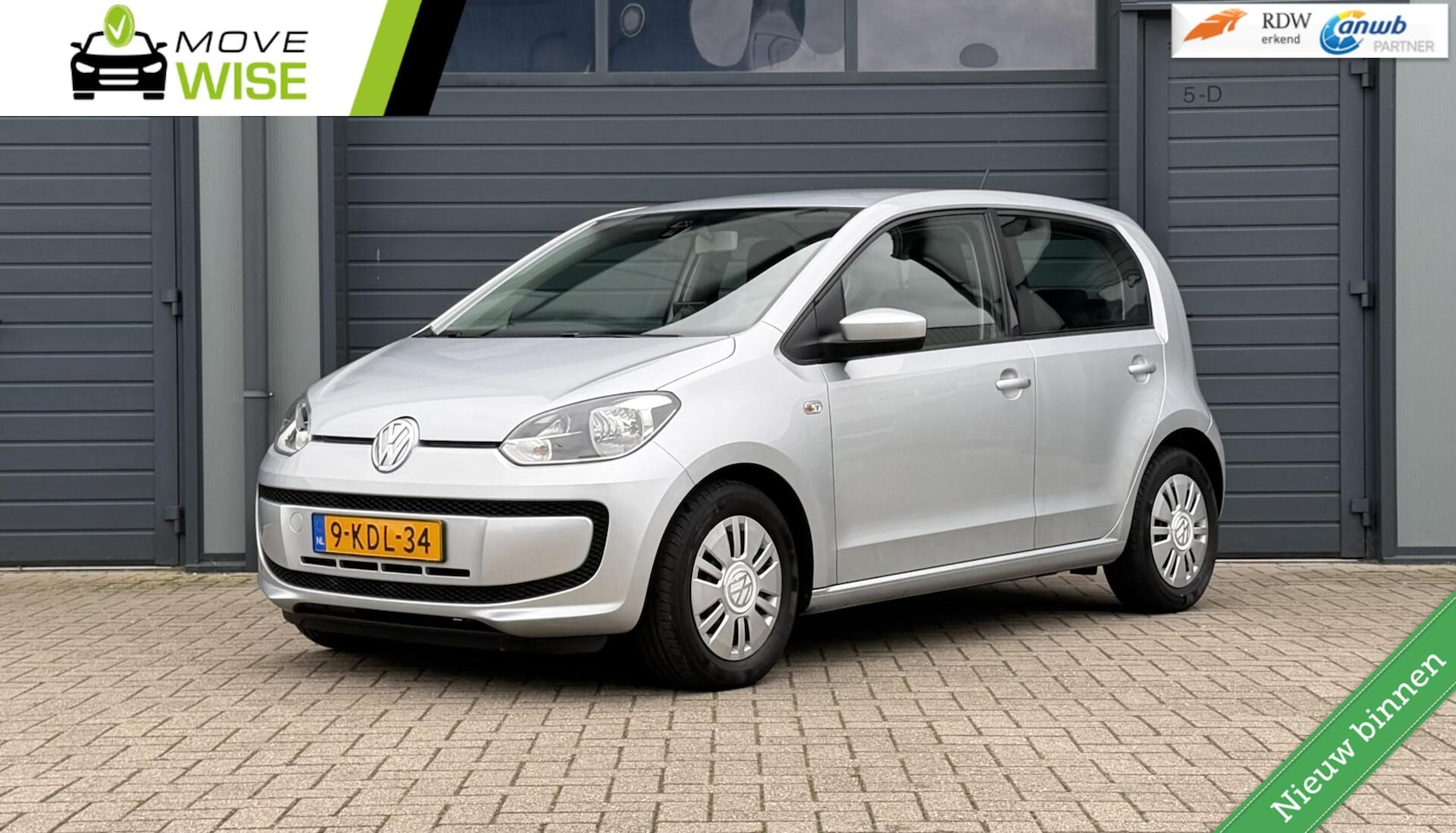 Volkswagen Up! - 1.0 move up! BlueMotion | LAGE KM NAP | Cruise | 5 Deurs | Airco | PDC | Zeer Net | Blueto - AutoWereld.nl