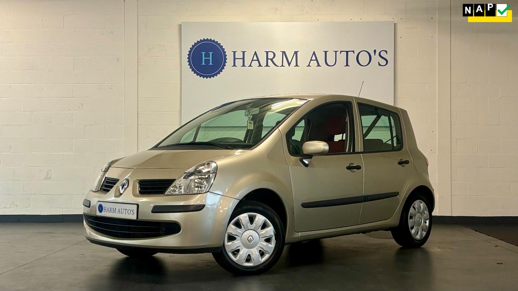 Renault Modus - 1.6-16V Air Automaat / Airco / Nwe Distributieriem / Cruise - AutoWereld.nl