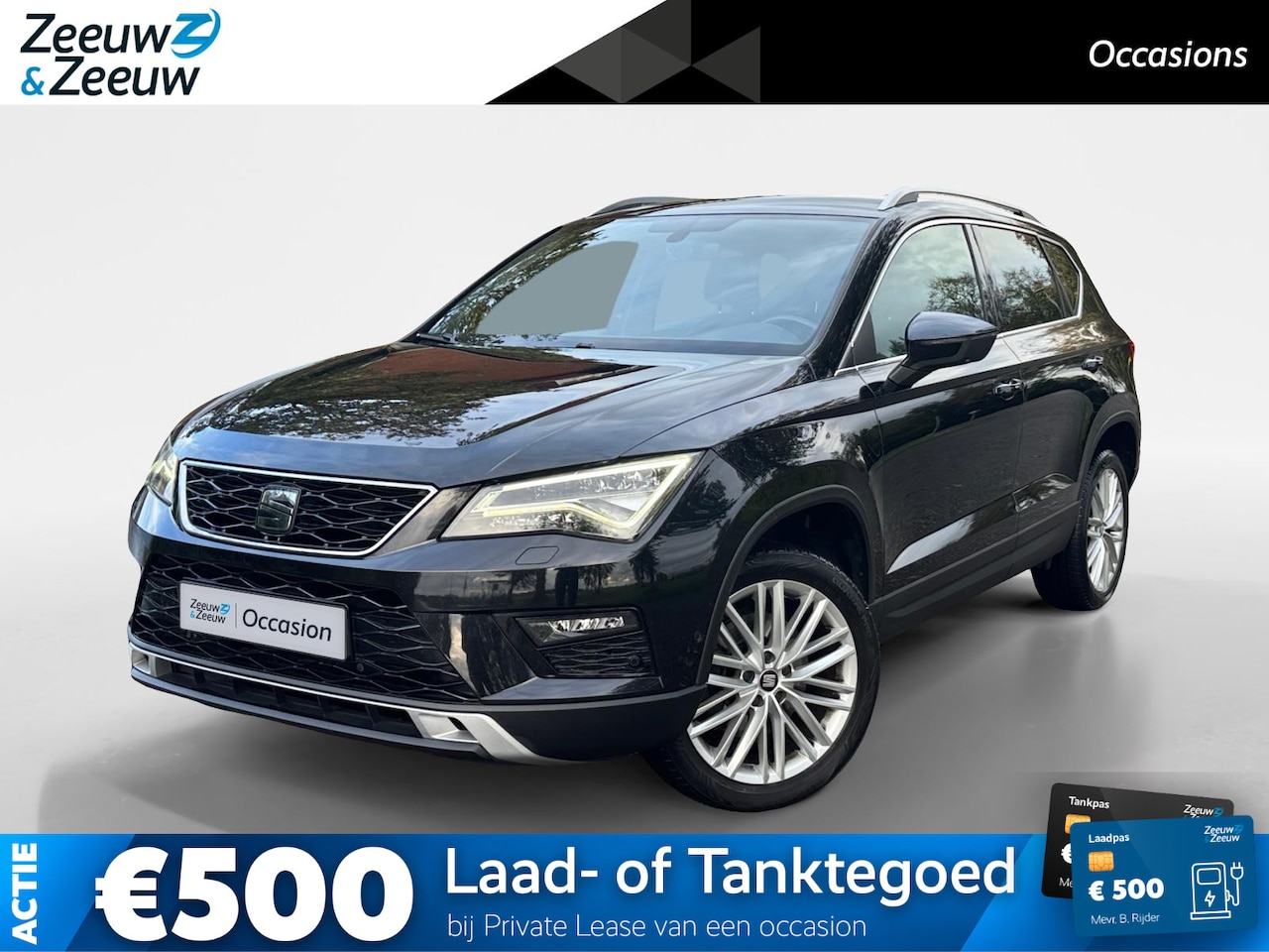 SEAT Ateca - 1.4 EcoTSI Xcellence | 360 Camera | Stoelverwarming | Navigatie | Elektr. Achterklep | Key - AutoWereld.nl