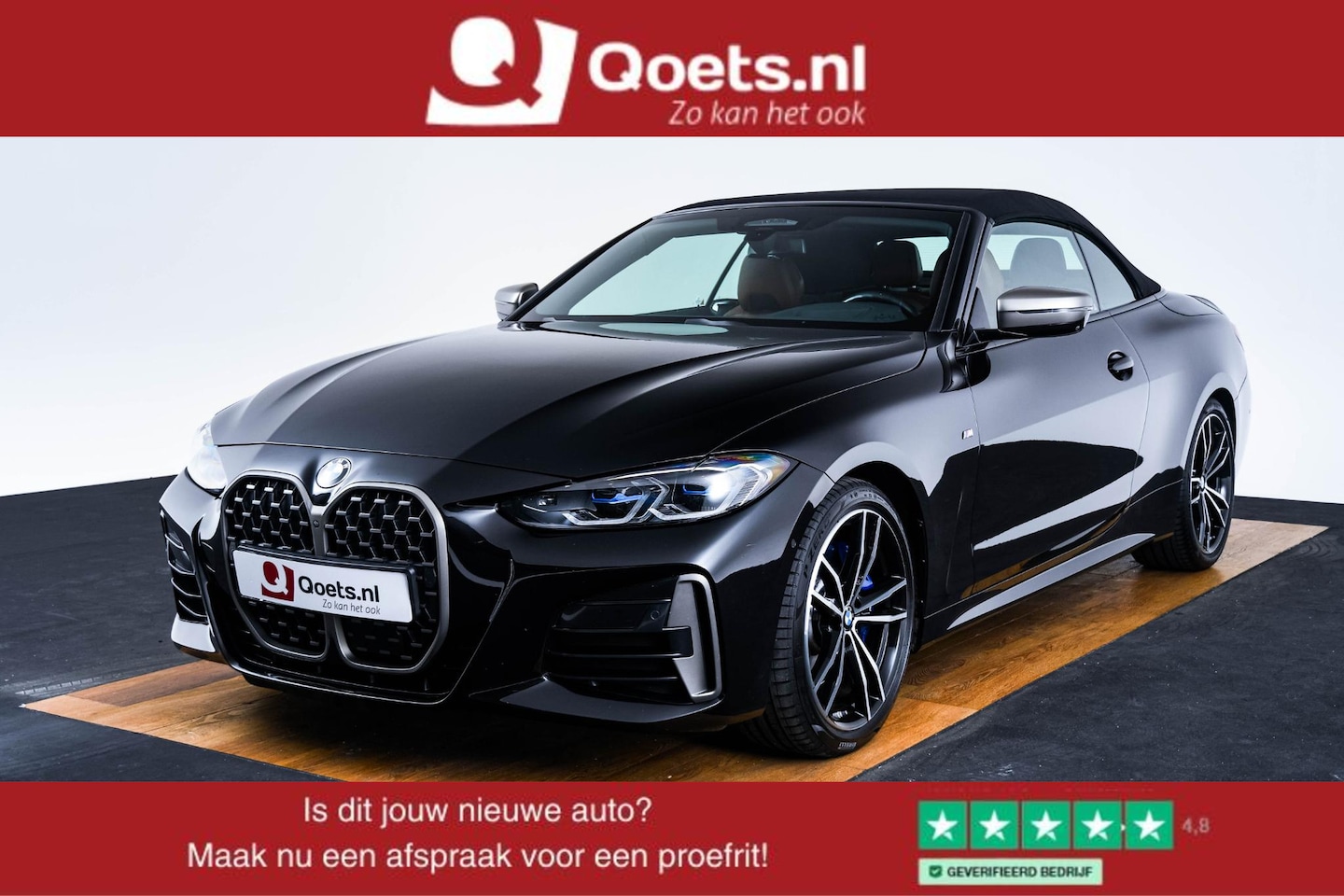 BMW 4-serie Cabrio - M440i High Executive Driving Assistant Professional - Head up - Harman Kardon - BMW Laserl - AutoWereld.nl