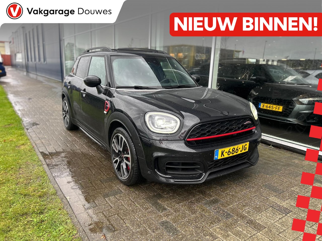MINI Countryman - 2.0 John Cooper Works ALL4 Chili HUD|Leder|PANO |Harman&Kardon - AutoWereld.nl