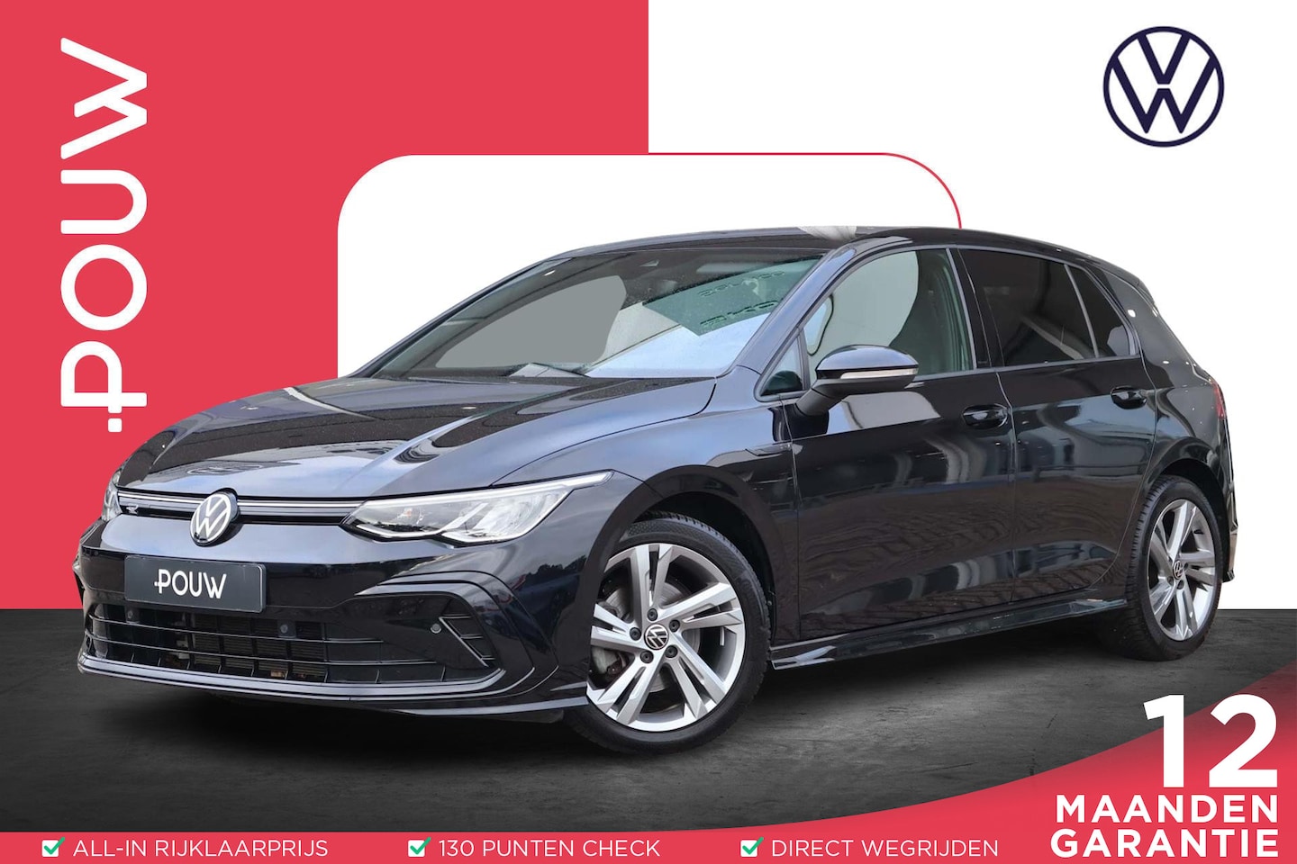 Volkswagen Golf - 1.5 TSI 130pk R-Line | Navigatie | Camera | PDC | Carplay | Adaptive Cruise - AutoWereld.nl