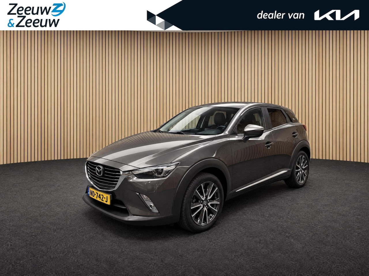 Mazda CX-3 - 2.0 SkyActiv-G 120 GT-M Trekhaak | HUD | Stoel + stuurverwarming | Navigatie | Lichtmetaal - AutoWereld.nl