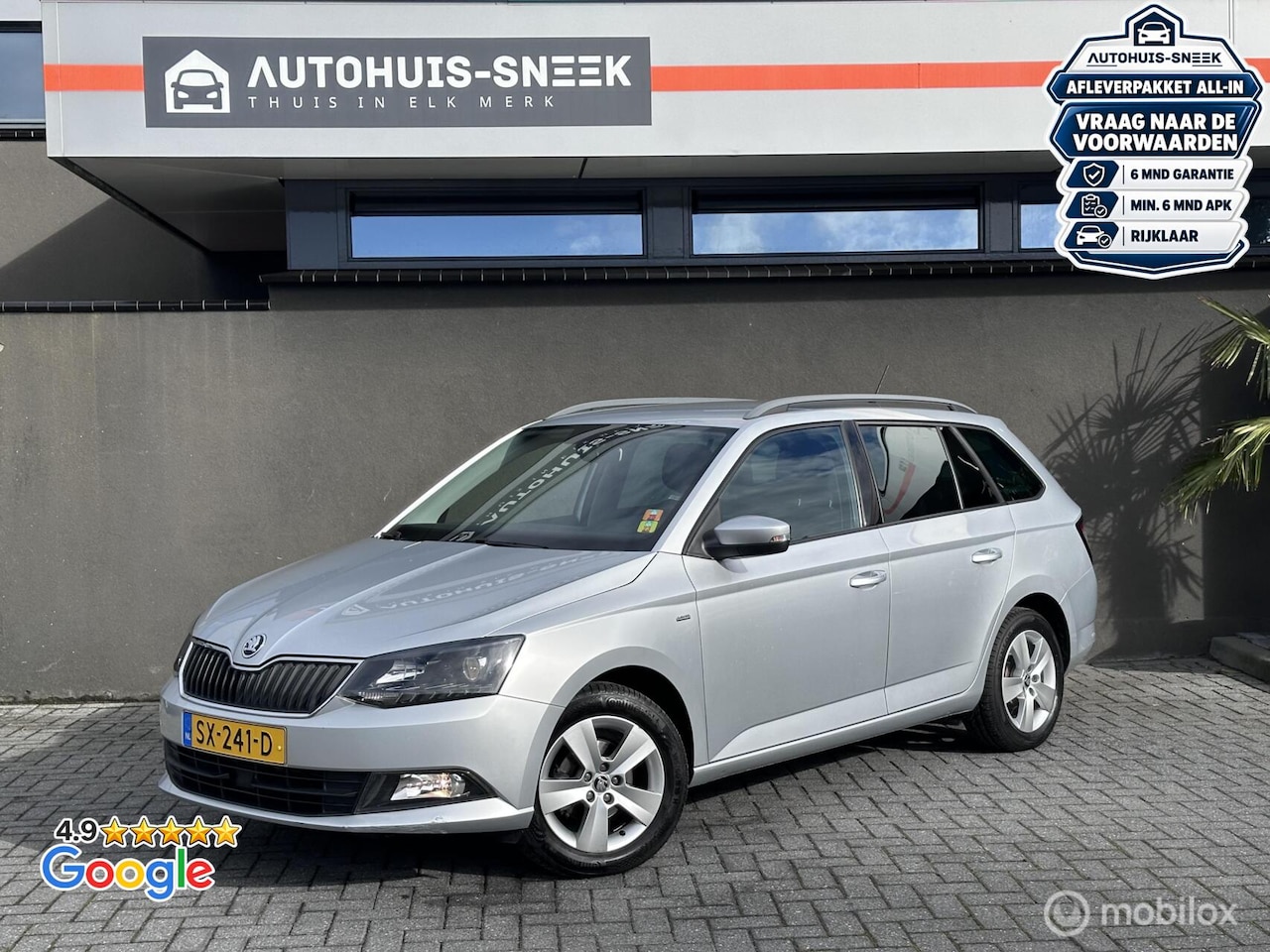 Skoda Fabia Combi - 1.0 TSI Clever |1e Eig. |Dealeroh|Trekhaak - AutoWereld.nl