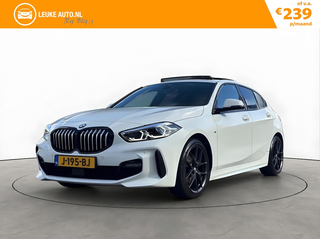 BMW 1-serie - 118i 140PK M-Sport Shadow Pano Harman-Kardon - AutoWereld.nl