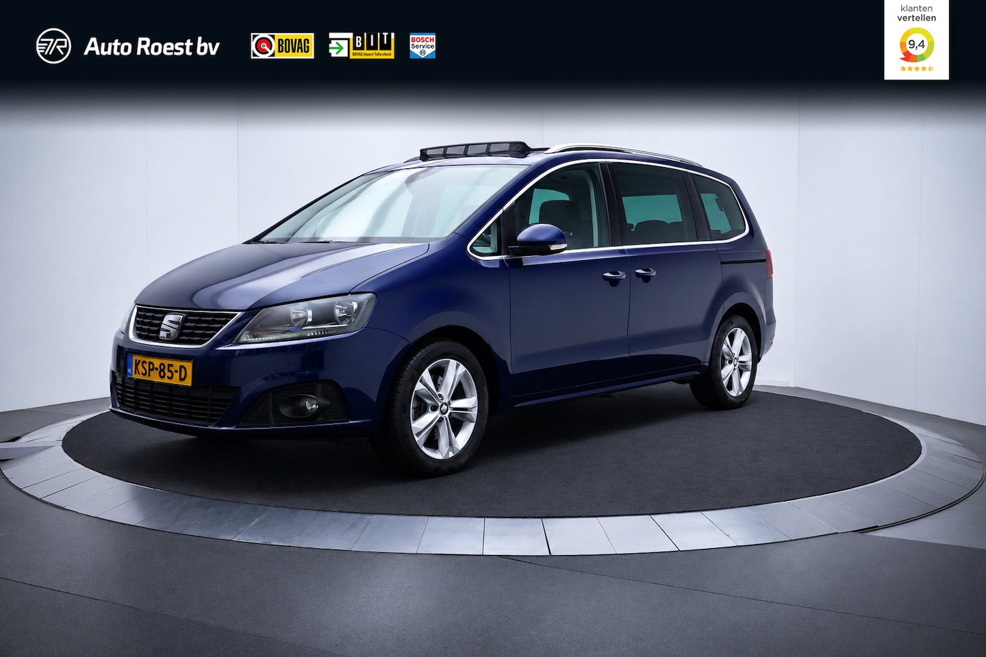 SEAT Alhambra - 1.4 TSI Dsg 7p INTENSE PANO | PDC V+A | CAMERA | CRUISE | NAVI | CLIMA | CARPLAY | ELEK TR - AutoWereld.nl