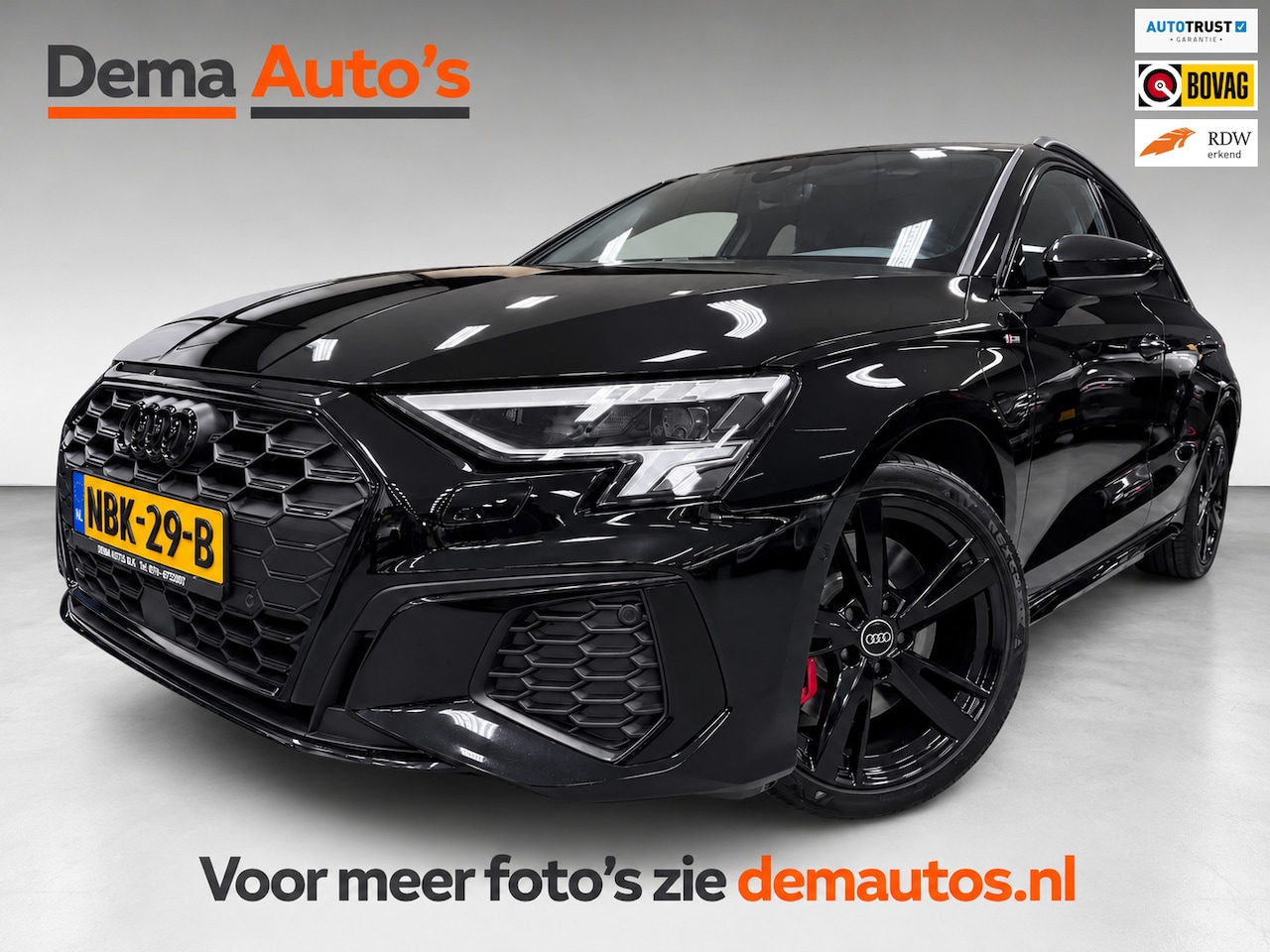 Audi A3 Sportback - 45 TFSI e S edition Competition NAVI/STOEL-M/DAB/CARPLAY/ADAPT-CRUISE/V-COCKPIT/// - AutoWereld.nl