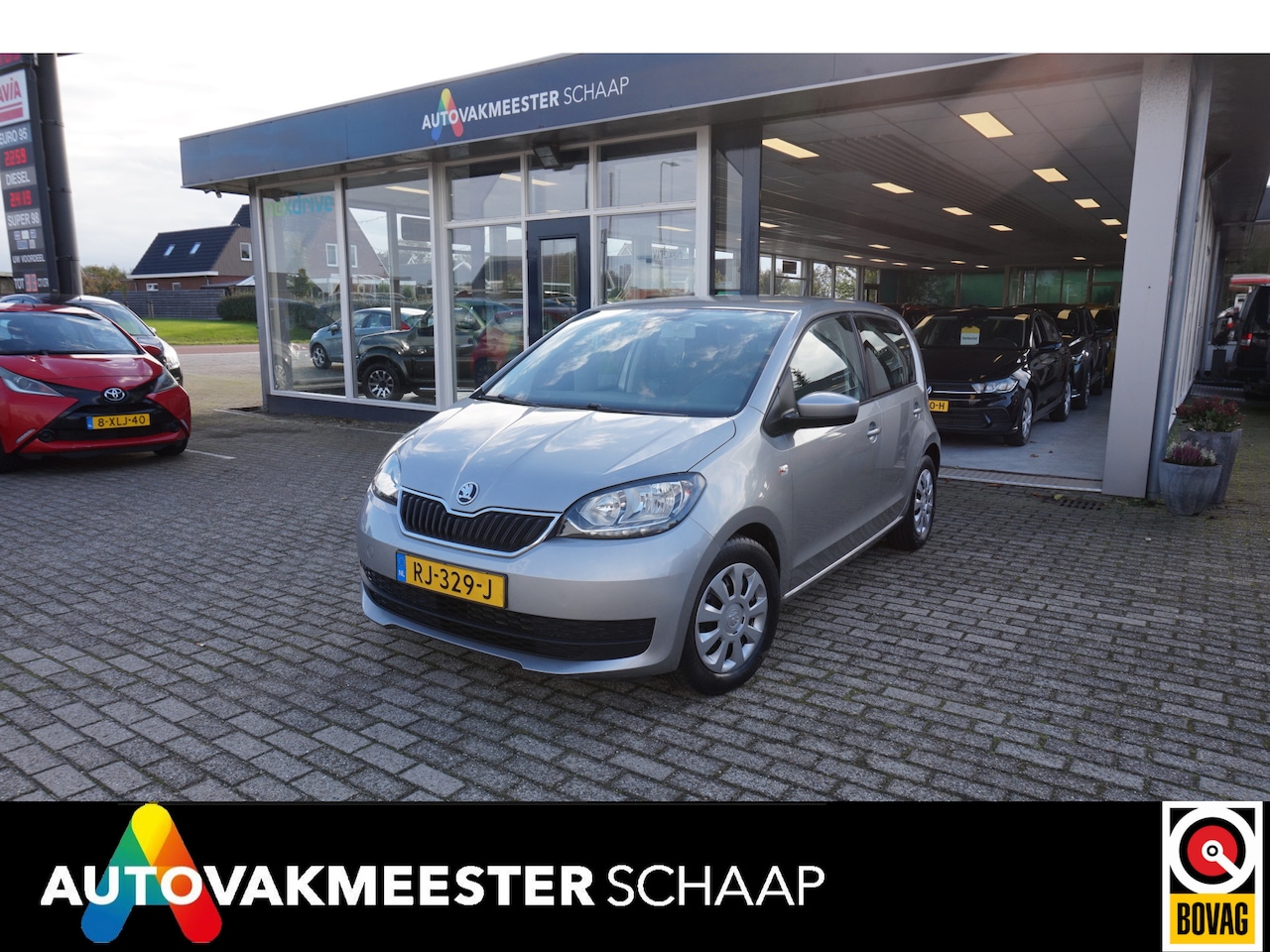 Skoda Citigo - 1.0 Greentech Ambition 1.0 Greentech Ambition , 68dkm , Incl nw apk/beurt & 12 mnd bovag garantie - AutoWereld.nl