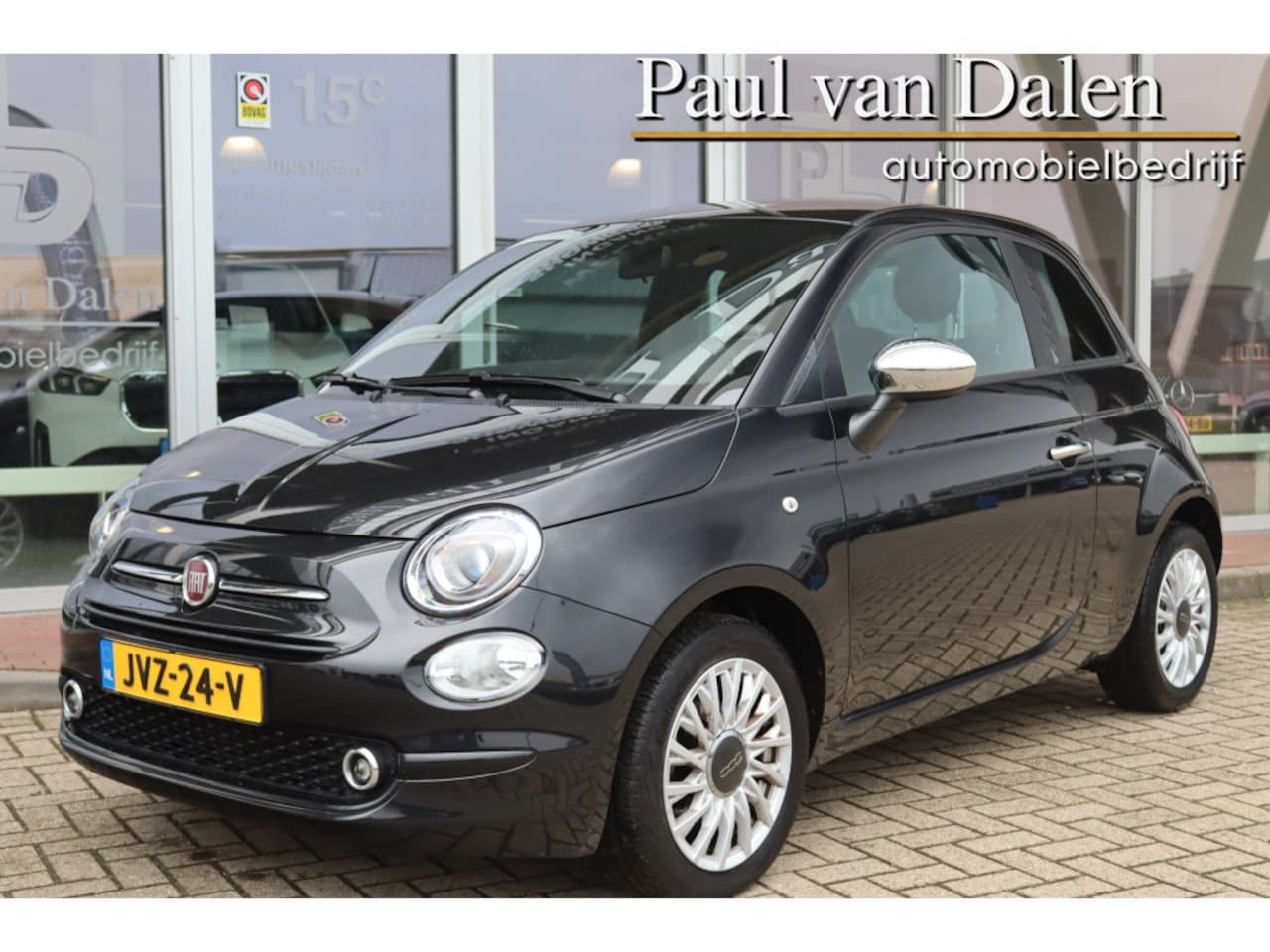 Fiat 500 - 1.0 70PK HYBRID URBAN Navi | Clima | Privacy Glas | Led | Bluetooth | 15 Inch Lm | - AutoWereld.nl