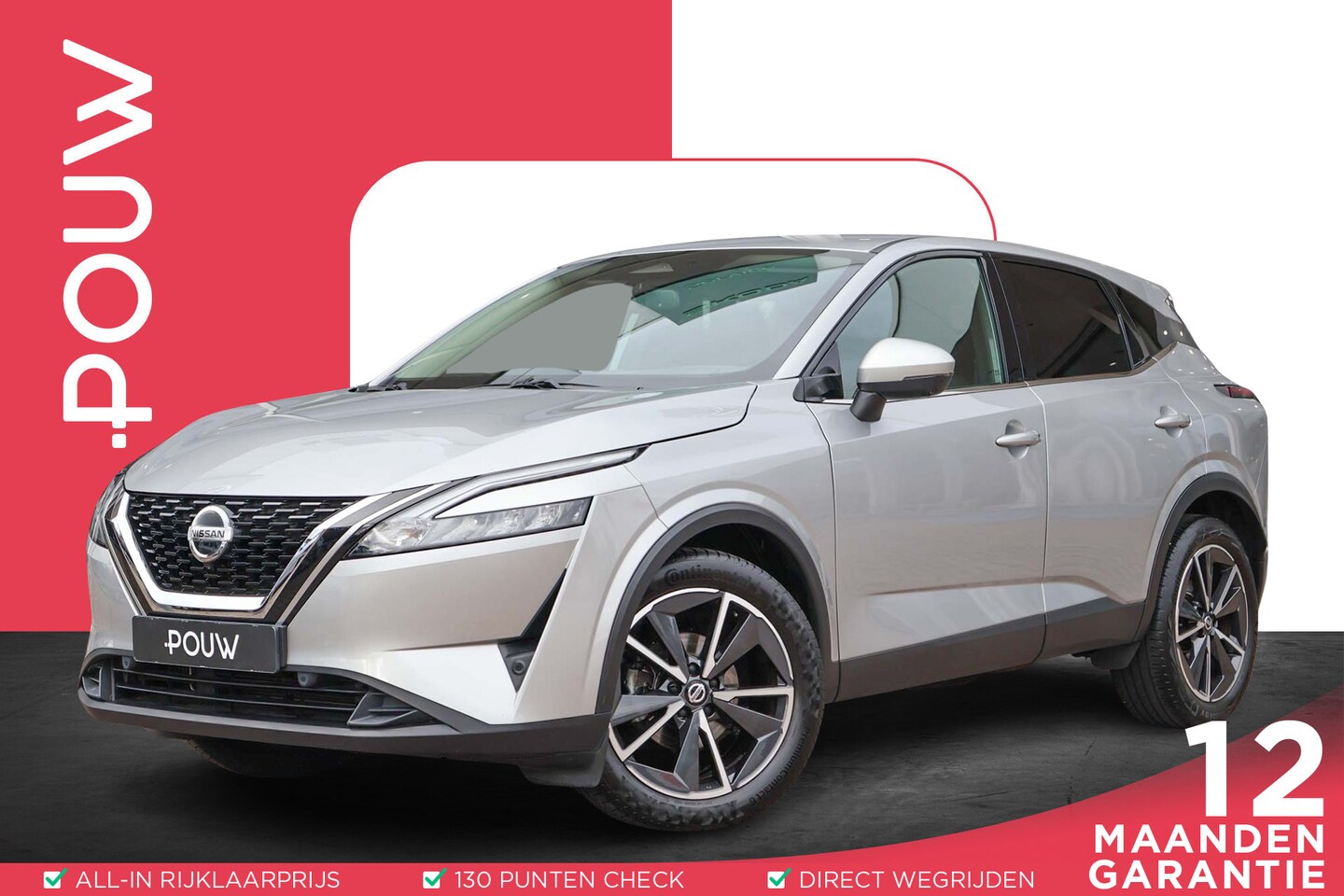 Nissan Qashqai - 1.3 140pk MHEV N-Style | 360 Camera | Adaptive Cruise | PDC | Navigatie | Carplay | Clima - AutoWereld.nl