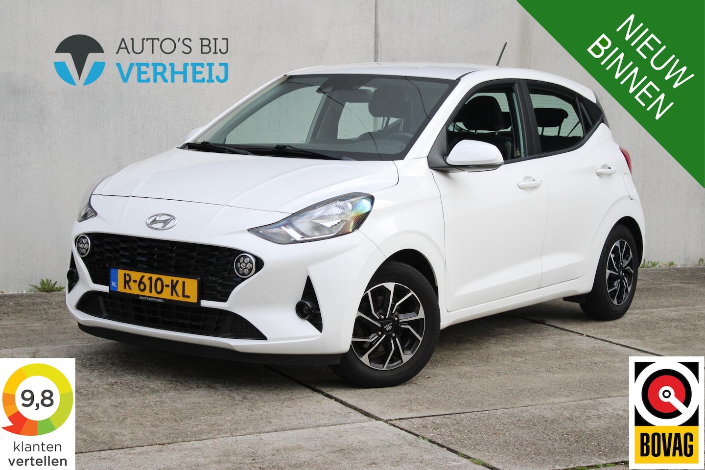 Hyundai i10 - 1.0 Comfort Smart 5-zits / NAVI / APPLE CARPLAY / CAMERA / TREKHAAK - AutoWereld.nl