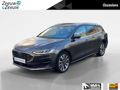 Ford Focus Wagon - 1.0 EcoBoost Hybrid Titanium X | Dealeronderhouden | Stoel- stuur en voorruitverwarming |
