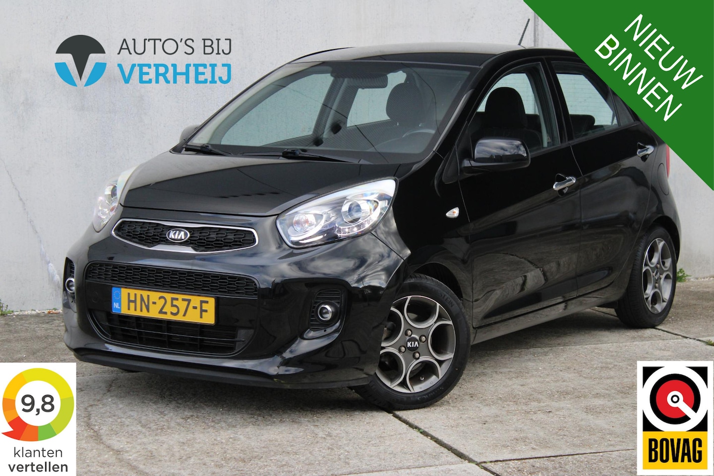Kia Picanto - 1.0 CVVT Dynamic Line / LM VELGEN / 13.000 KM / LED DAGRIJVERL. - AutoWereld.nl