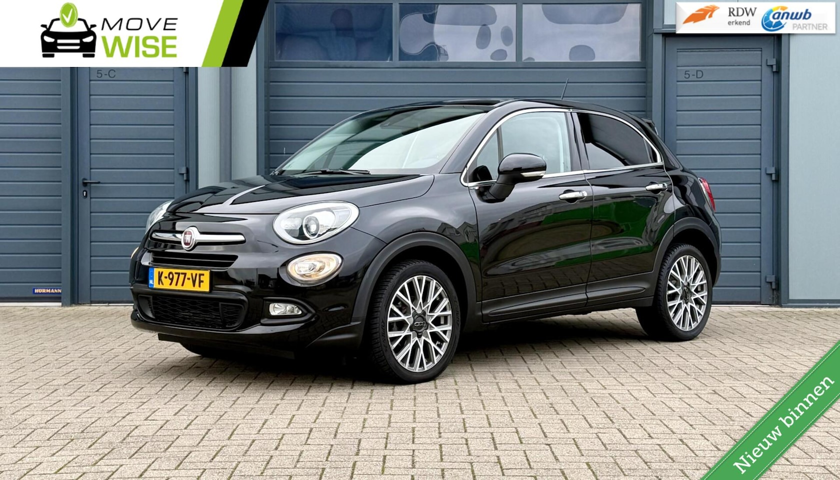 Fiat 500 X - 1.4 Turbo 140pk MultiAir Lounge | Stoelverwarming | Cruise | Carplay | 5 Deurs | Hoge Zit - AutoWereld.nl