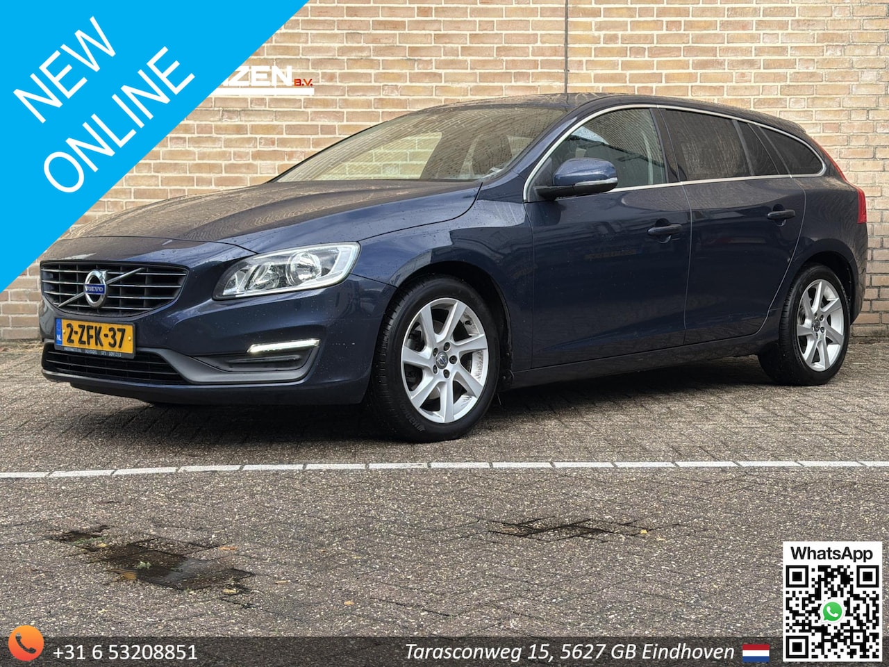 Volvo V60 - 2.0 D4 Momentum | 1/2 Leder | Climate | Cruise | Navi | PDC | - AutoWereld.nl