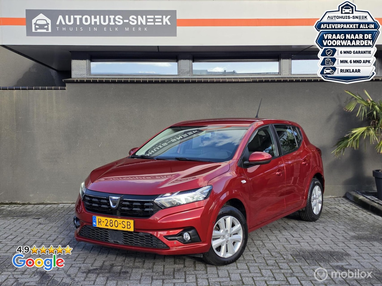 Dacia Sandero - 1.0 TCe 90 Comfort |1e Eig. |Navi |Cam.|Cruise - AutoWereld.nl