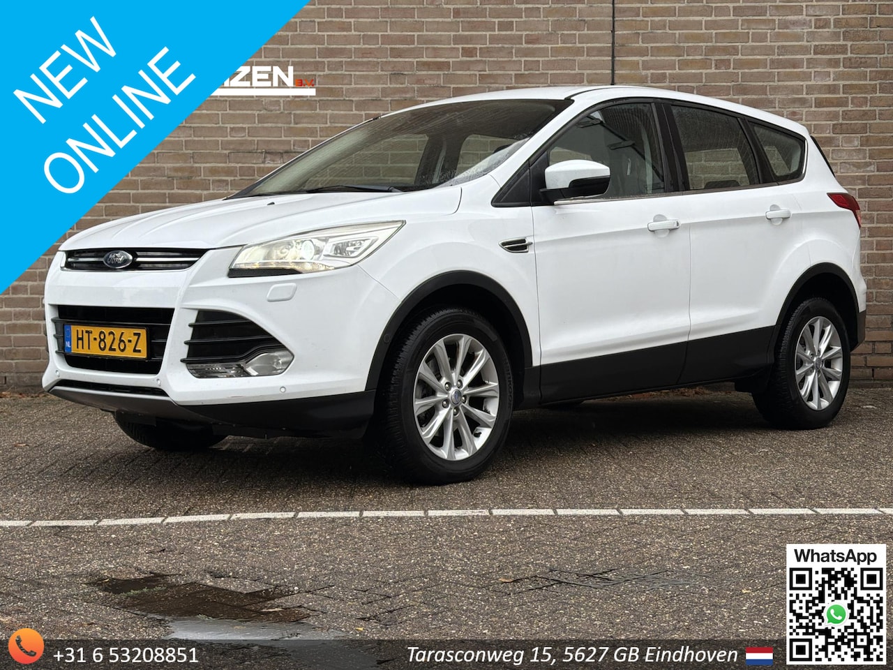 Ford Kuga - 1.5 Titanium | Leder | Climate | Cruise | Navi | Camera | APK 04-2027 | - AutoWereld.nl