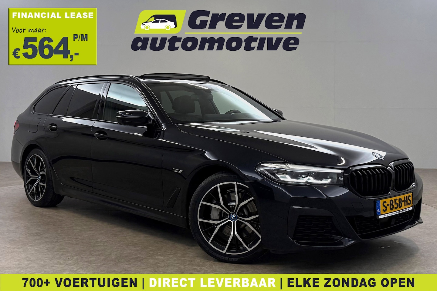 BMW 5-serie Touring - 530e Business Edition Plus M-Sport | Pano | Sfeer | Camera | Virtual | H/K | HuD | Memory - AutoWereld.nl