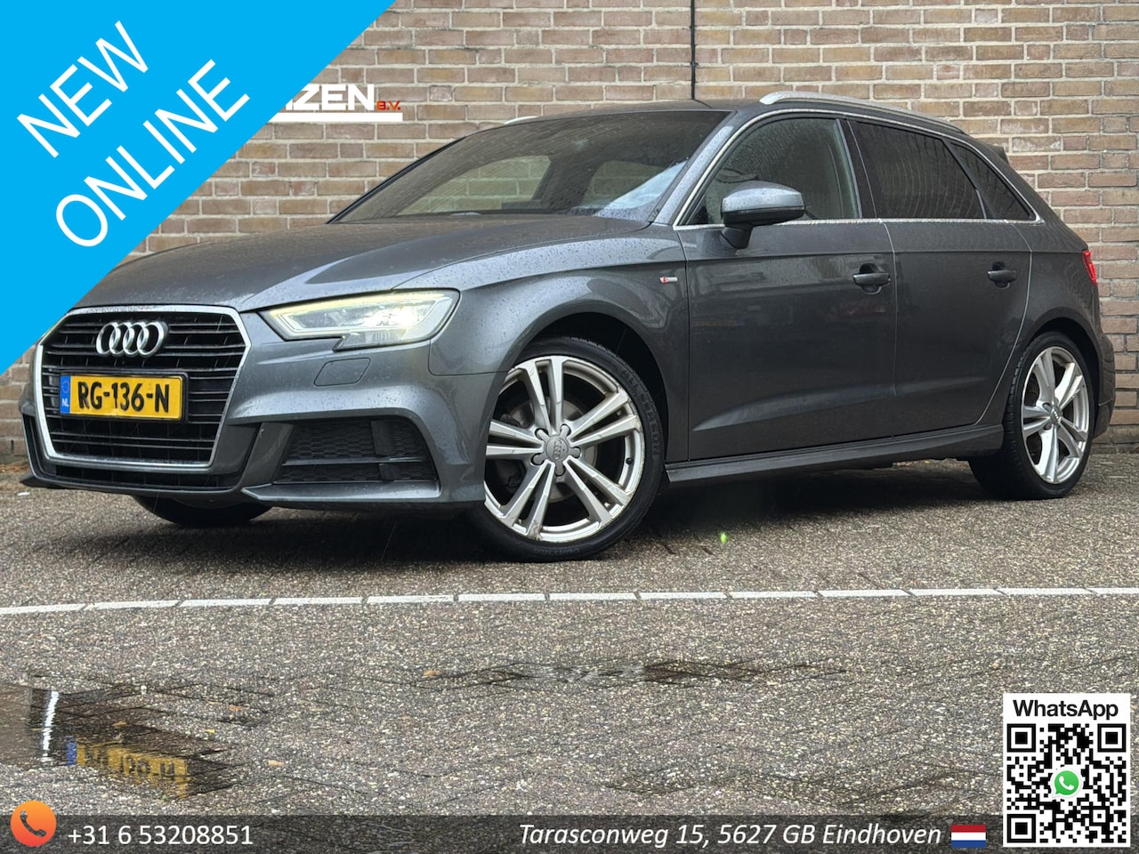 Audi A3 Sportback - 1.0 TFSI Sport S Line Edition | € 6.900,- NETTO! | Leder | Climate | Cruise | Navi | PDC | - AutoWereld.nl