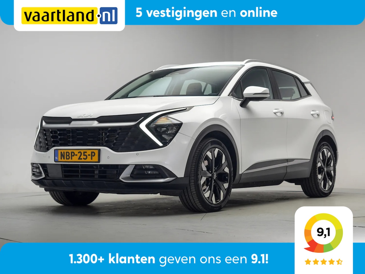 Kia Sportage - 1.6 T-GDi Plug-in AWD DynamicLine [ Navi Adapt.cruise Camera ] - AutoWereld.nl