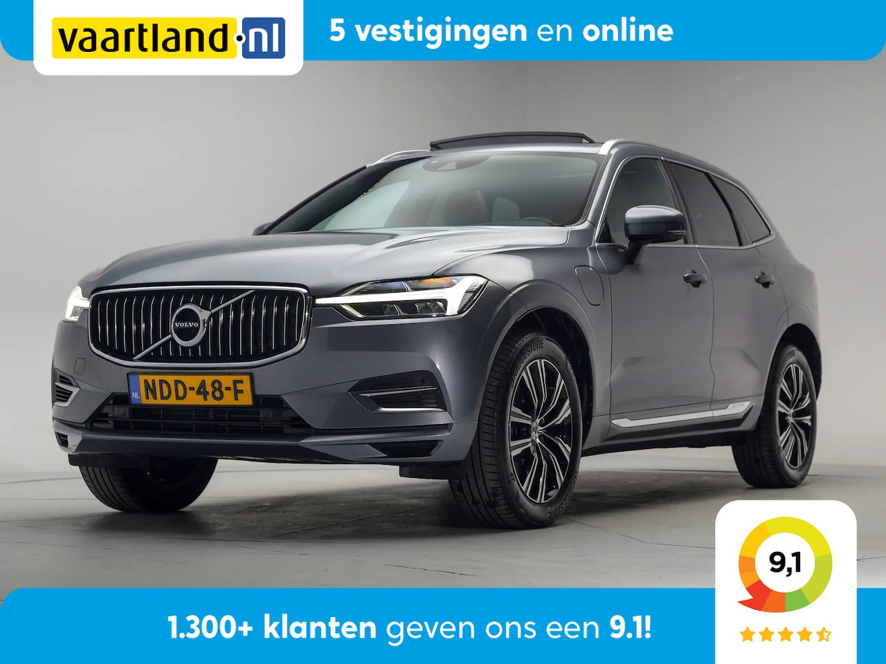 Volvo XC60 - 2.0 Recharge T6 AWD Inscription [ Panoramadak H/K Camera Trekhaak ] - AutoWereld.nl