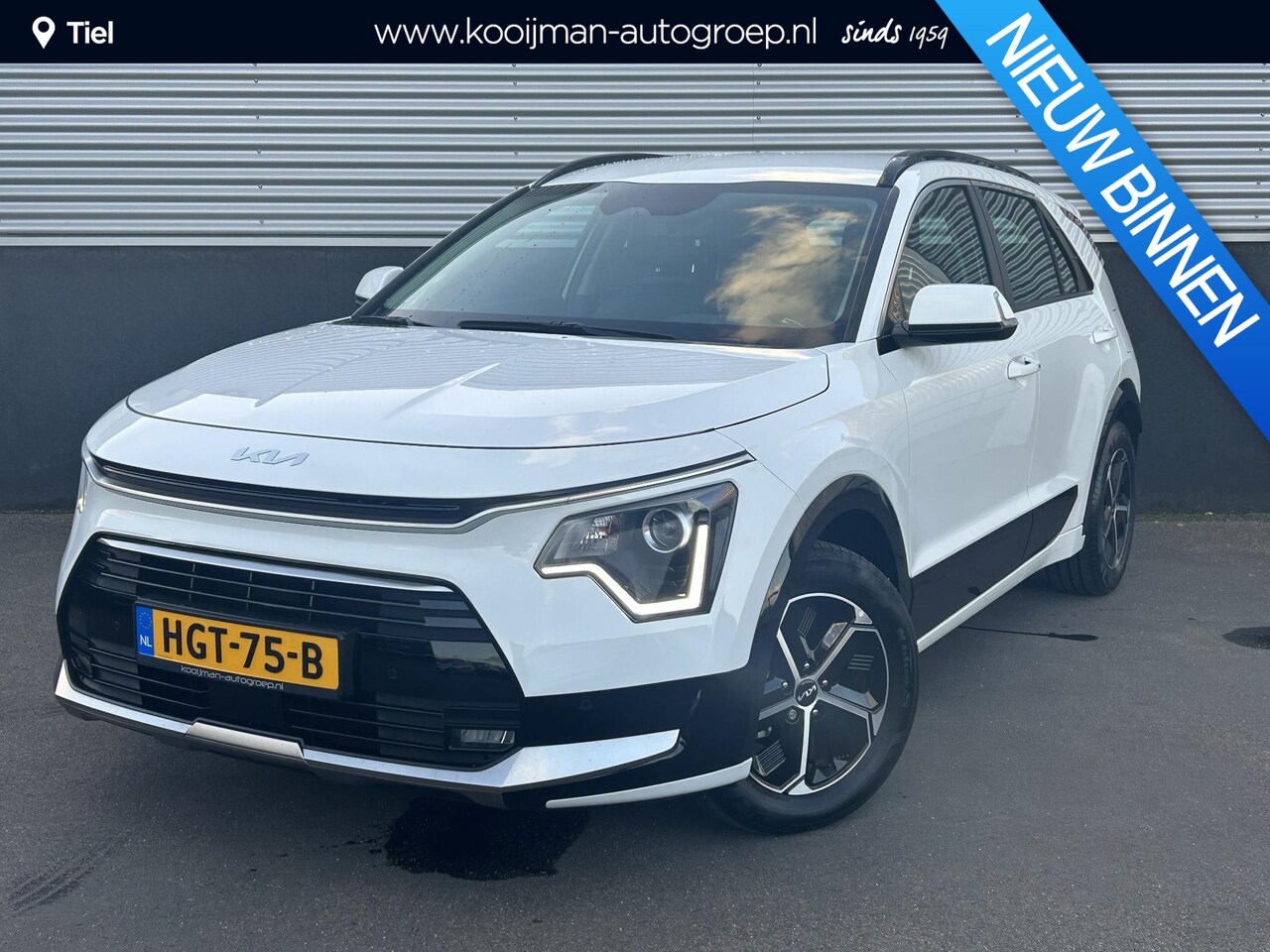 Kia Niro - 1.6 GDi Hybrid DynamicLine Trekhaak, NL-auto, 1e eign. Navigatie, Achteruitrijcamera, Park - AutoWereld.nl