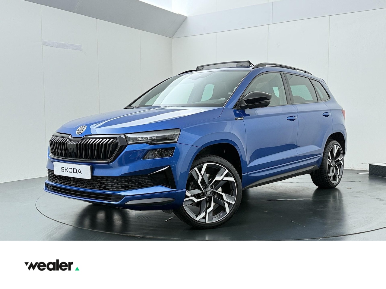 Skoda Karoq - 1.5 TSI 150 PK Sportline Business DSG | 150 PK | Automaat | Trekhaak wegklapbaar | Adaptiv - AutoWereld.nl