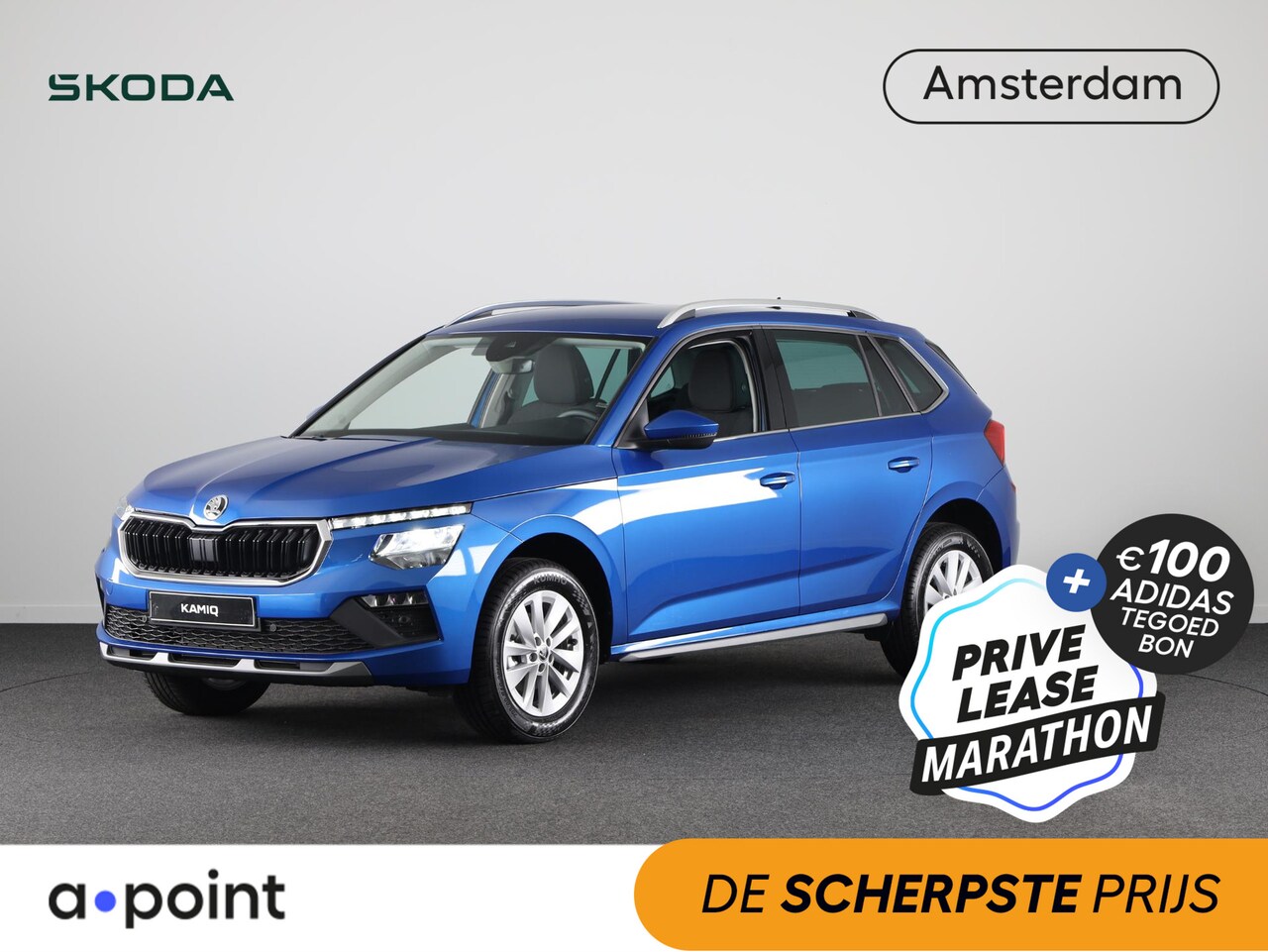 Skoda Kamiq - Business Edition 1.0 TSI 115 pk 6 versn. Hand Private Lease vanaf € 492,- per maand |Trekh - AutoWereld.nl