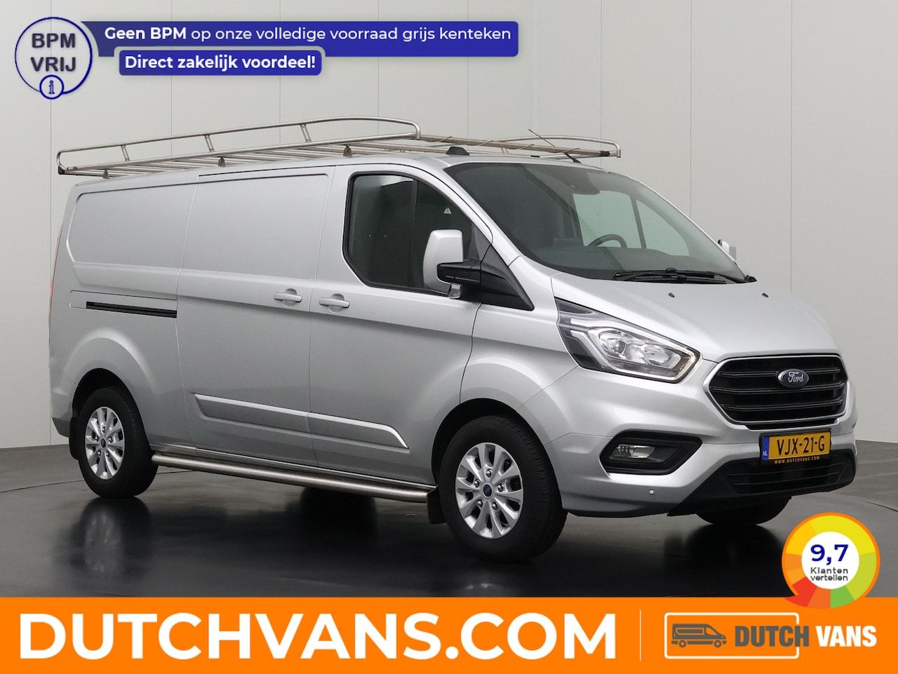 Ford Transit Custom - 2.0TDCI Automaat Lang Limited | Imperiaal | trekhaak | 2xSchuifdeur | Airco | Cruise | 3-Z - AutoWereld.nl