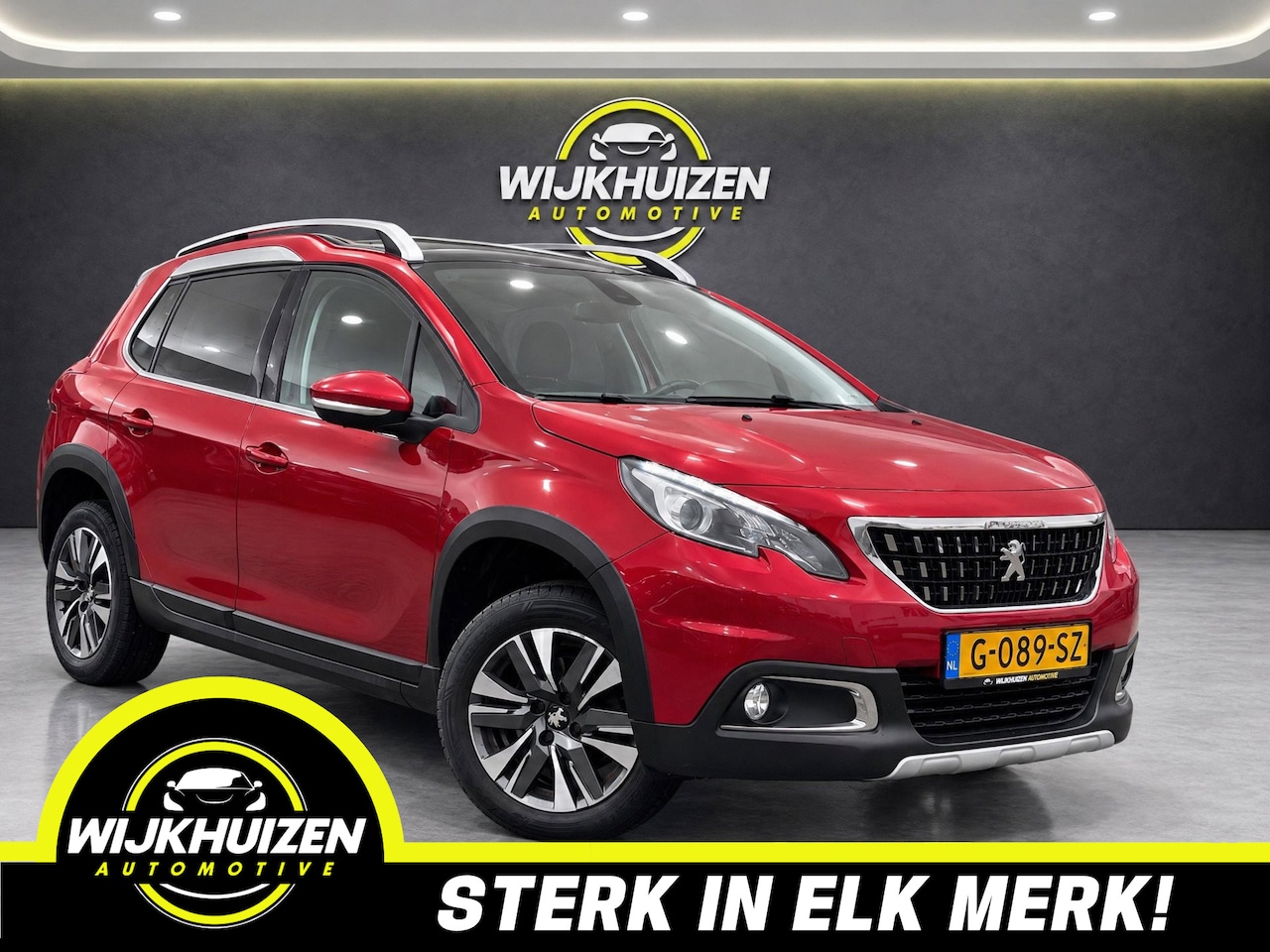 Peugeot 2008 - 1.2 PureTech Allure met Panorama dak !!! Led !!! Distributie v.v !!! Nette staat !!! - AutoWereld.nl