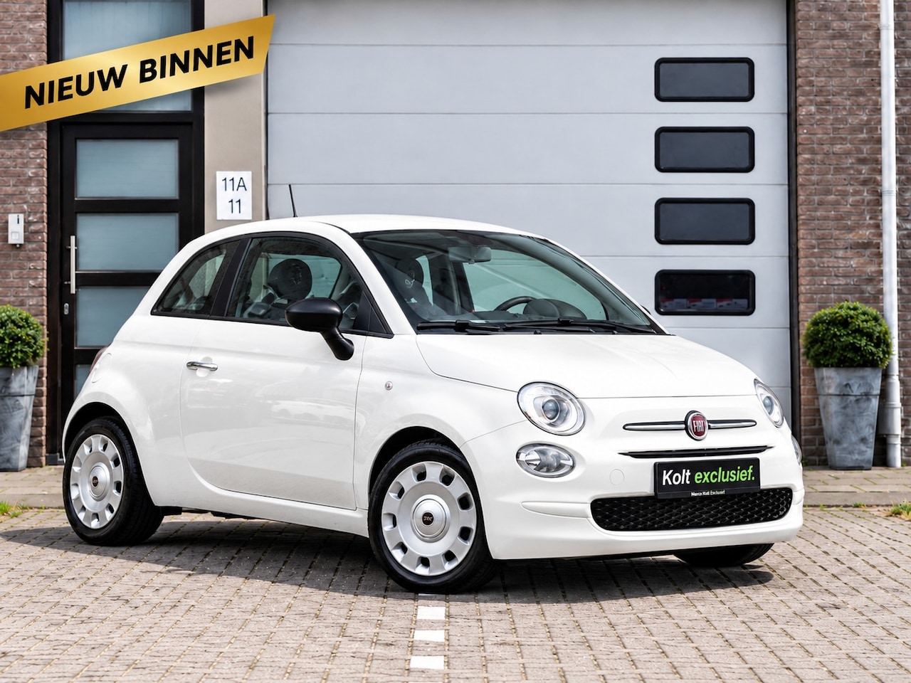 Fiat 500 - 1.0 Hybrid Cult Face Lift 2022 | Airco | Park Sensors | LED | Bluetooth | Orig Ned | 1 Eig - AutoWereld.nl