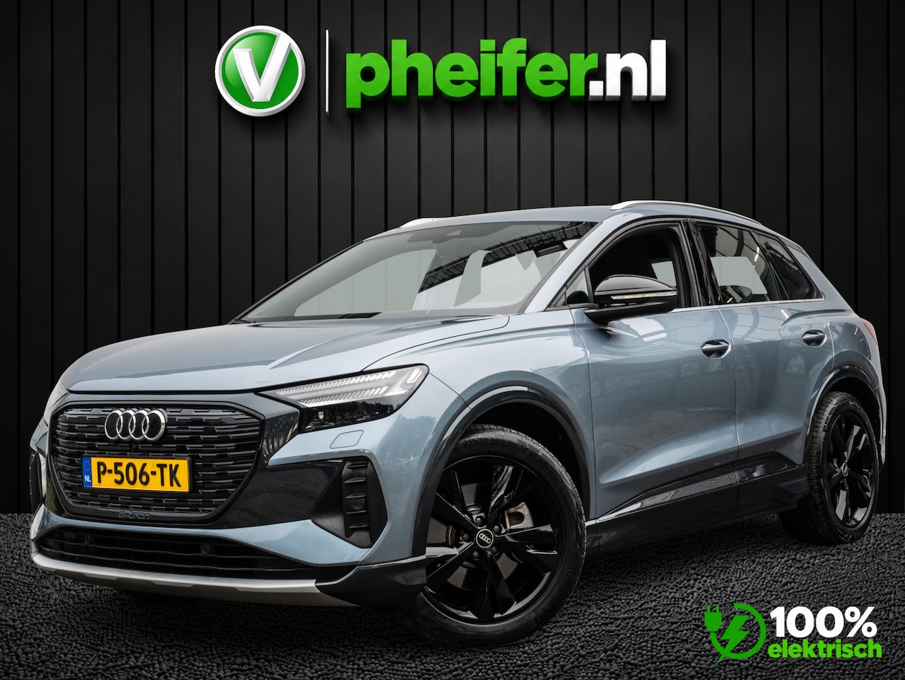 Audi Q4 e-tron - 40 Launch edition Advanced Plus 77 kWh SOH 96% Sonos Audio/ Adapt. cruise/ Camera/ Warmtep - AutoWereld.nl
