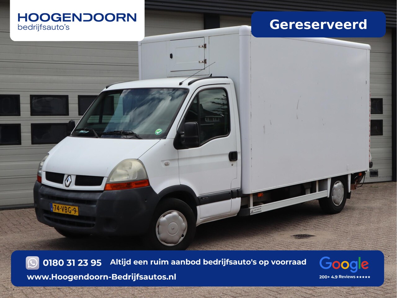 Renault Master - T35 2.5dCi Euro 4 - Koffer + LBW - Bakwagen Laadklep - AutoWereld.nl