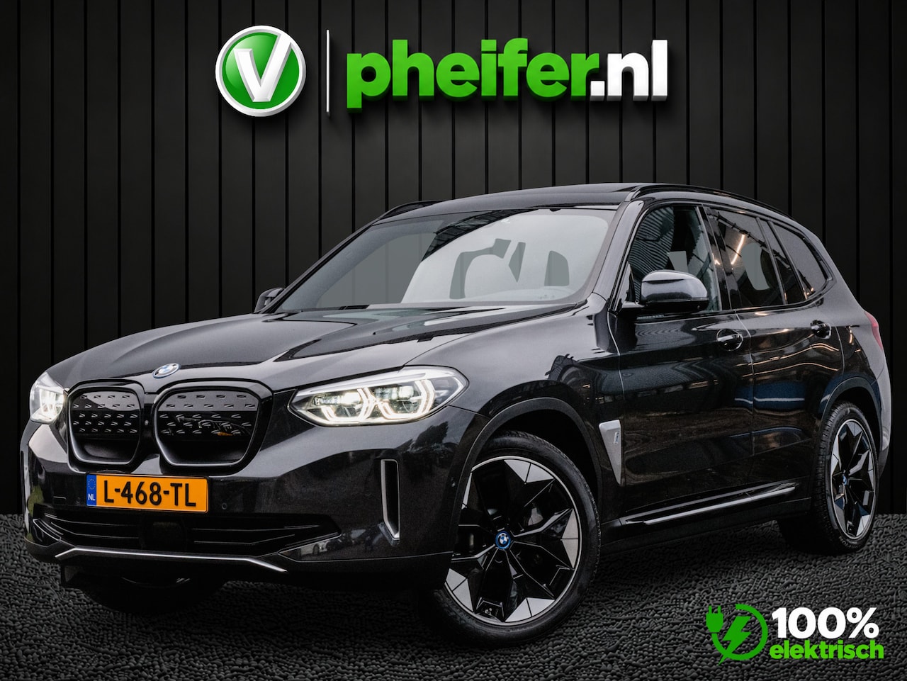 BMW iX3 - High Executive 80 kWh SOH 94% Trekhaak/ Head-up/ Leer/ Sportstoelen/ Haman-Kardon/ 360 Cam - AutoWereld.nl