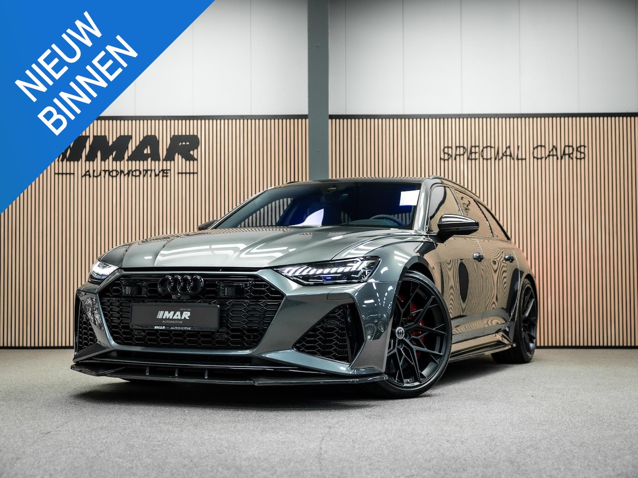 Audi RS6 - RS 6 TFSI quattro Topstaat verkerende RS6 Urban , volledig Akra, HRE wheels, B&O 3 D, alca - AutoWereld.nl