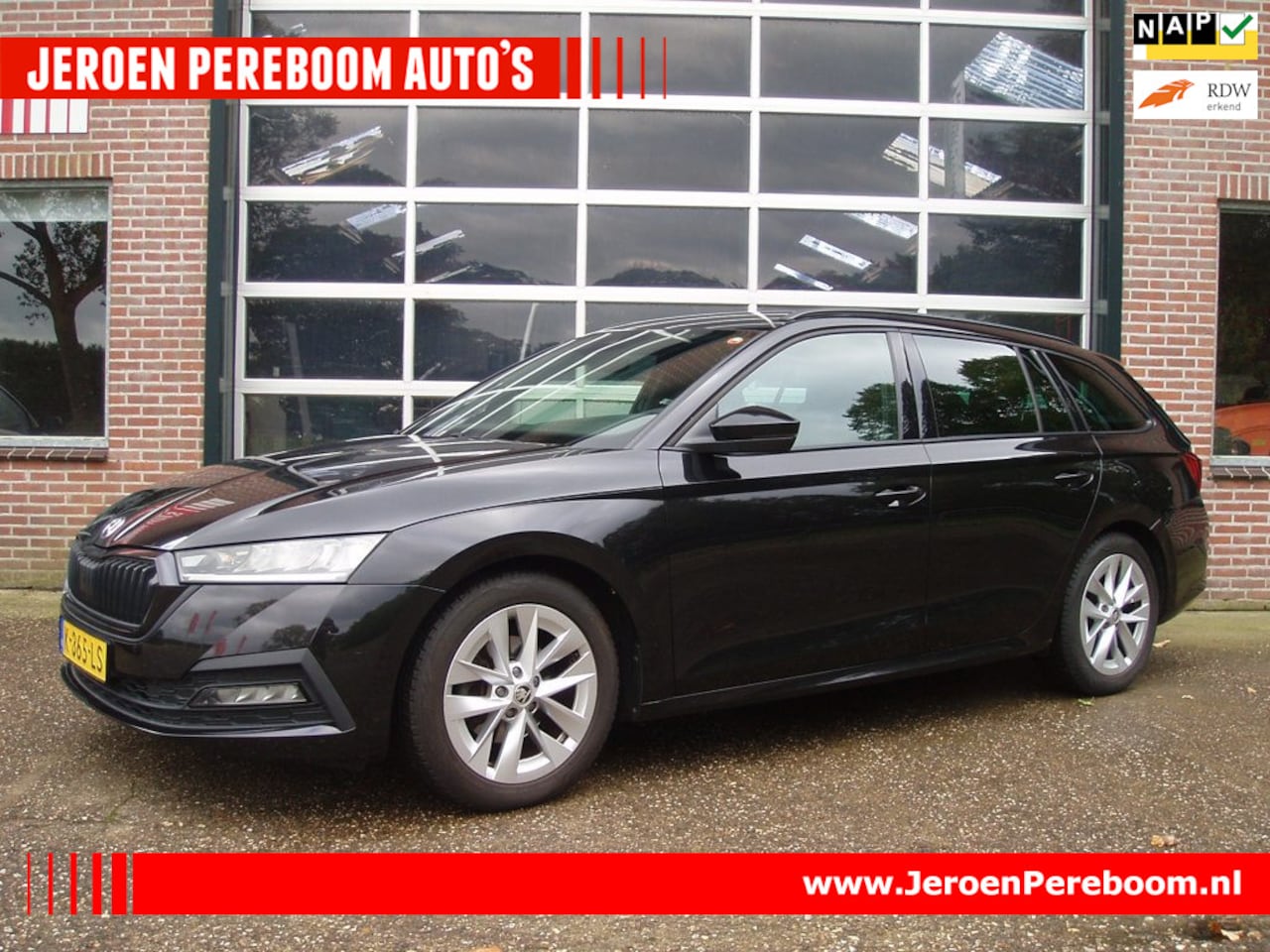 Skoda Octavia Combi - 1.0 TSI Sport Business Sportstoelen, Nieuw type, Mooie luxe auto!!! - AutoWereld.nl