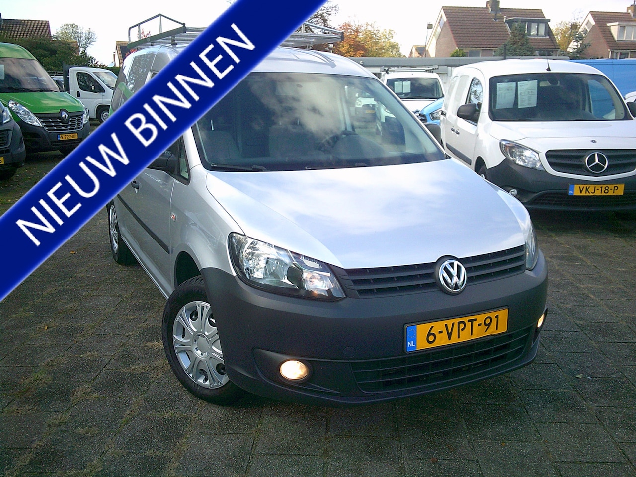 Volkswagen Caddy - 1.6 TDI BMT VOORZIEN VAN AIRCO+CRUISE+ IMPERIAAL!!!! - AutoWereld.nl