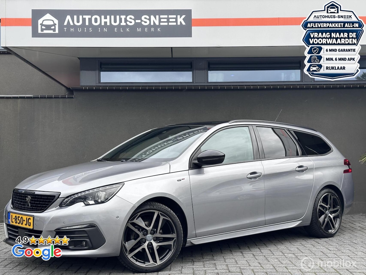 Peugeot 308 SW - 1.2 PureTech Blue Lease GT Automaat |Pano|Cam - AutoWereld.nl