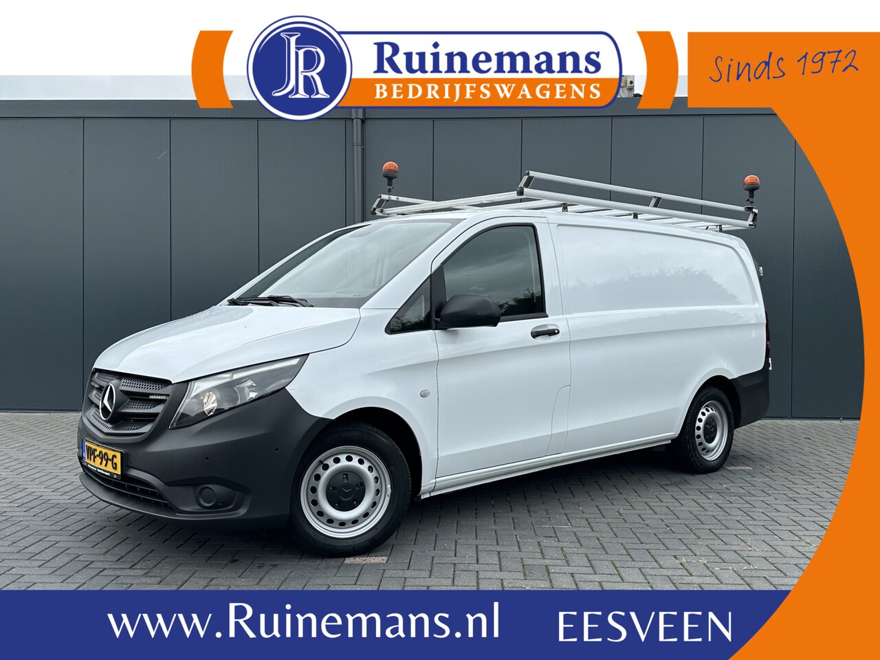 Mercedes-Benz Vito - 116 CDI 164 PK / L2H1 / 1e EIG. / CAMERA / BOTT INRICHTING / TREKHAAK / IMPERIAAL / NAVI / - AutoWereld.nl