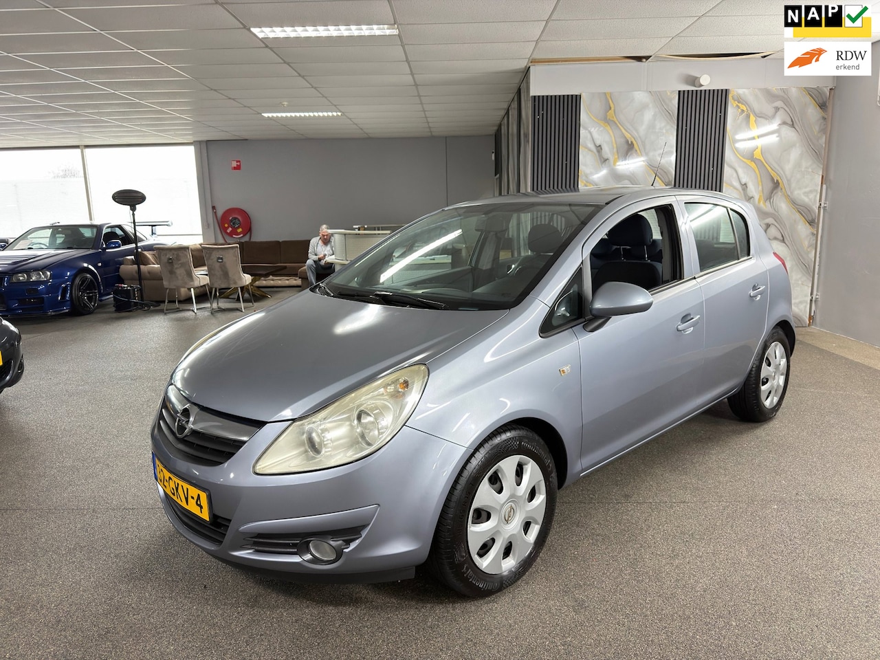 Opel Corsa - 1.2-16V Enjoy Apk Nieuw,Automaat,Airco,Cruise,N.A.P,5Deurs,2sleutels+boekjes!! - AutoWereld.nl