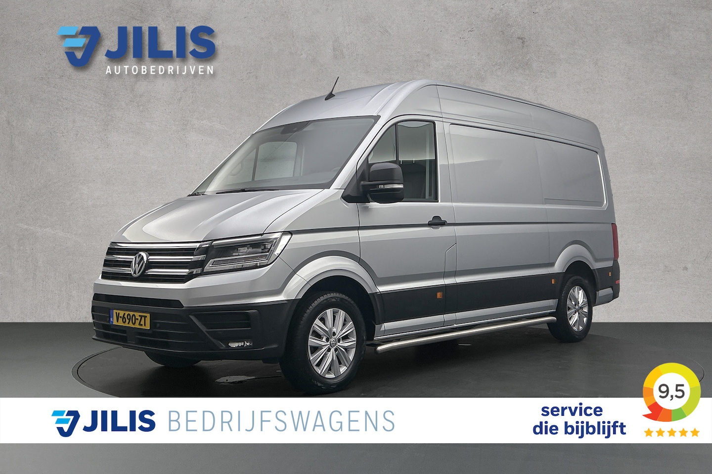 Volkswagen Crafter - 2.0 TDI DSG L3H3 Highline | Led | Trekhaak | Stoelverwarming | Adaptieve cruise control - AutoWereld.nl