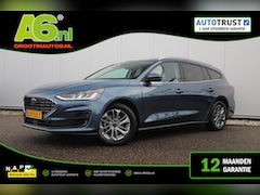 Ford Focus Wagon - 1.0 EcoBoost Hybrid Titanium 115PK Automaat LMV Navigatie Climate Cruise Control Carplay A