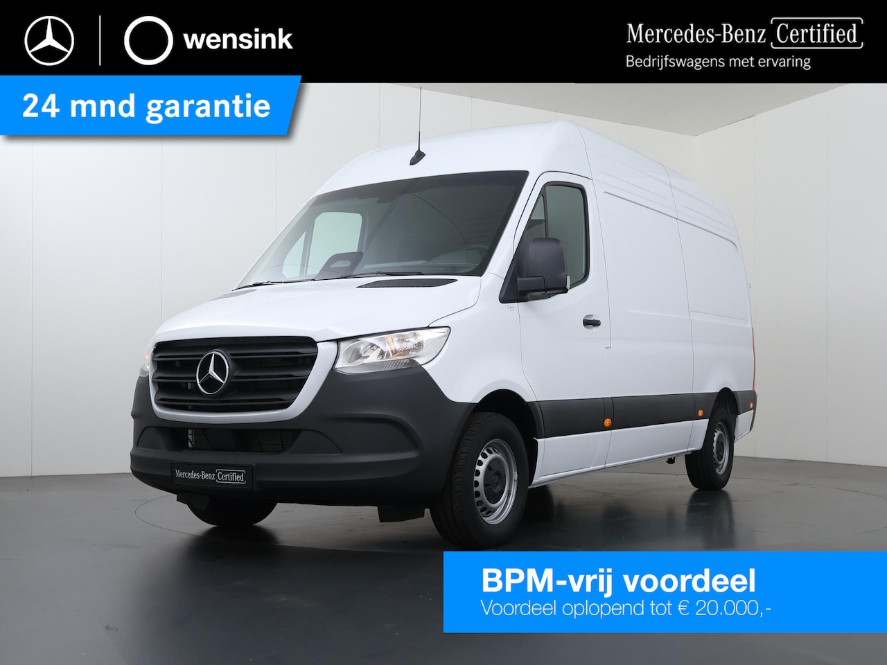 Mercedes-Benz Sprinter - 315 CDI AUT. | L2 H2 | PRO | 3500 KG. AHW | PARKEERCAMERA | 2-ZITS | APPLE CARPLAY/ANDROID - AutoWereld.nl